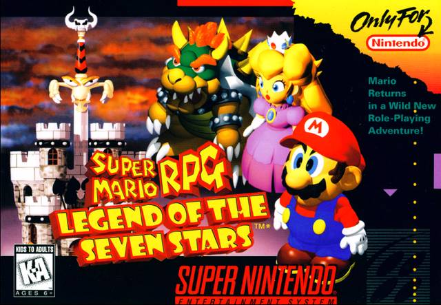 Screenshot-titre du test de Super Mario RPG : Legend of the Seven Stars